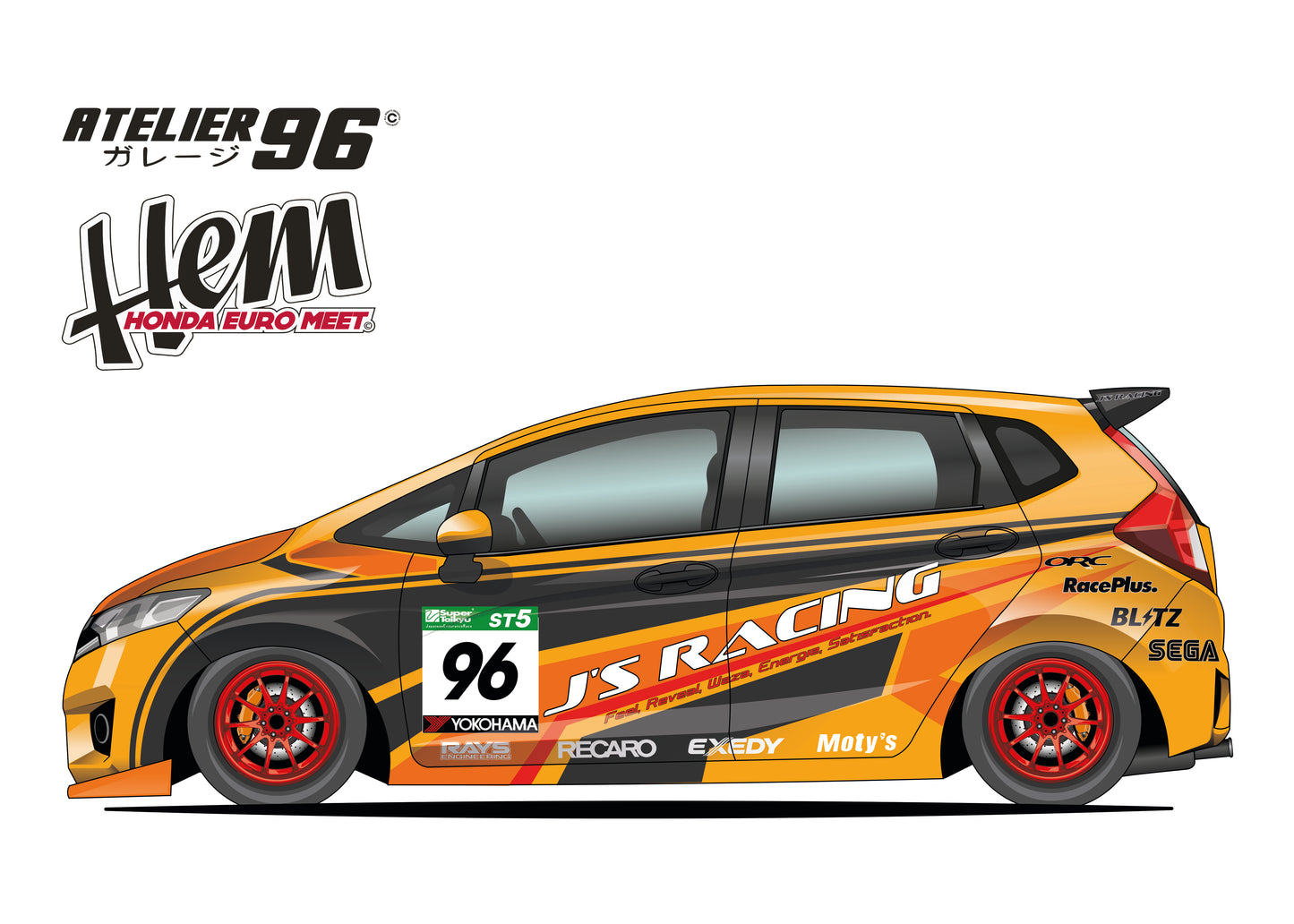 Affiches / Honda Jazz 2014