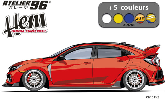 Affiches / Honda Type R FK8 2017