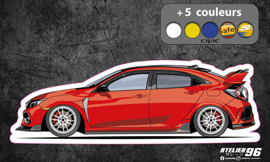 Stickers / Honda Type R FK8 2017