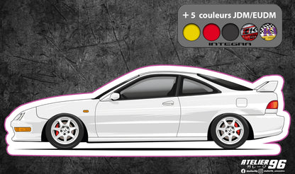 Stickers / Honda Integra typeR DC2 1995