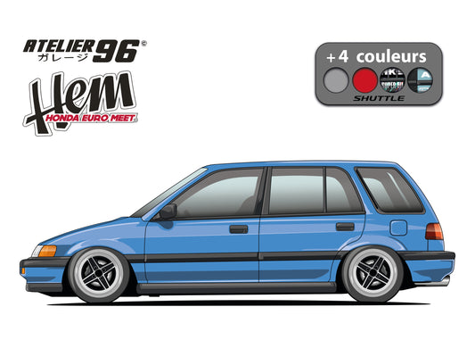 Affiches / Honda Shuttle 1990