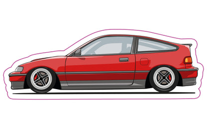 Stickers / Honda CRX ED9 EE8 1990