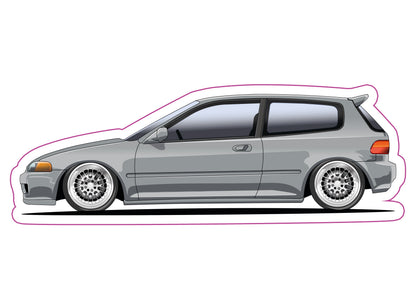 Stickers / Honda Civic Gen5 1992