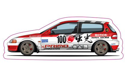 Stickers / Honda Civic Gen5 1992