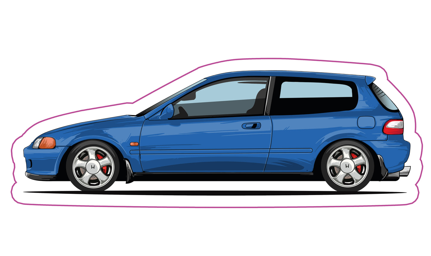 Stickers / Honda Civic Gen5 1992