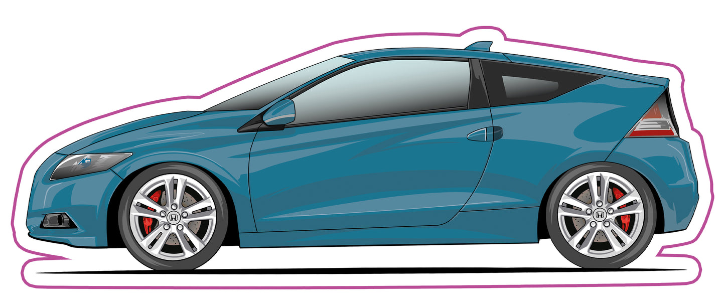 Stickers / Honda Crz 2010