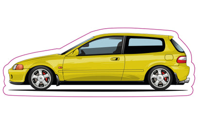 Stickers / Honda Civic Gen5 1992