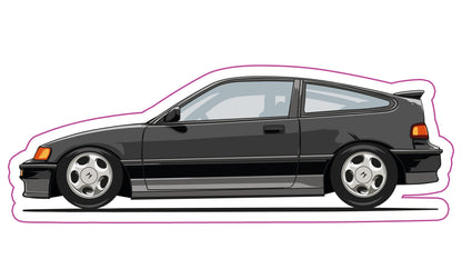 Stickers / Honda CRX ED9 EE8 1990