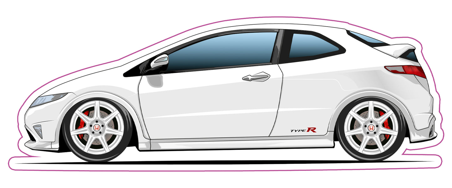 Stickers /  Honda Civic Type R FN2 2007