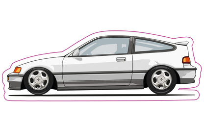 Stickers / Honda CRX ED9 EE8 1990