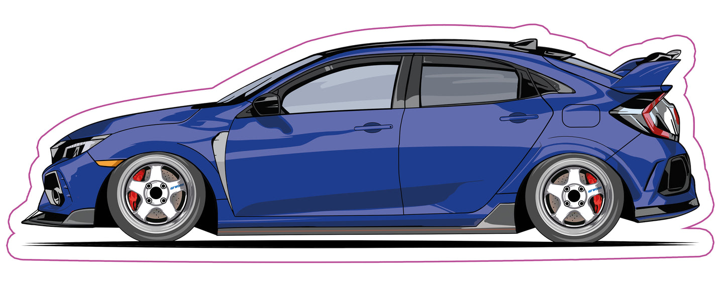 Stickers / Honda Type R FK8 2017