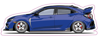 Stickers / Honda Type R FK8 2017