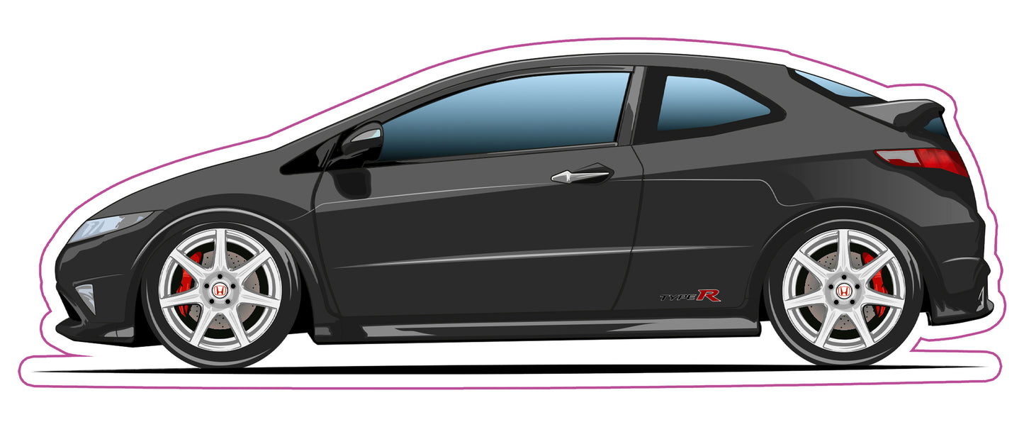 Stickers /  Honda Civic Type R FN2 2007