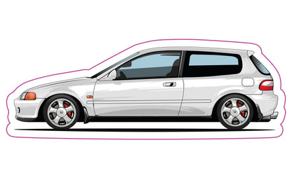 Stickers / Honda Civic Gen5 1992