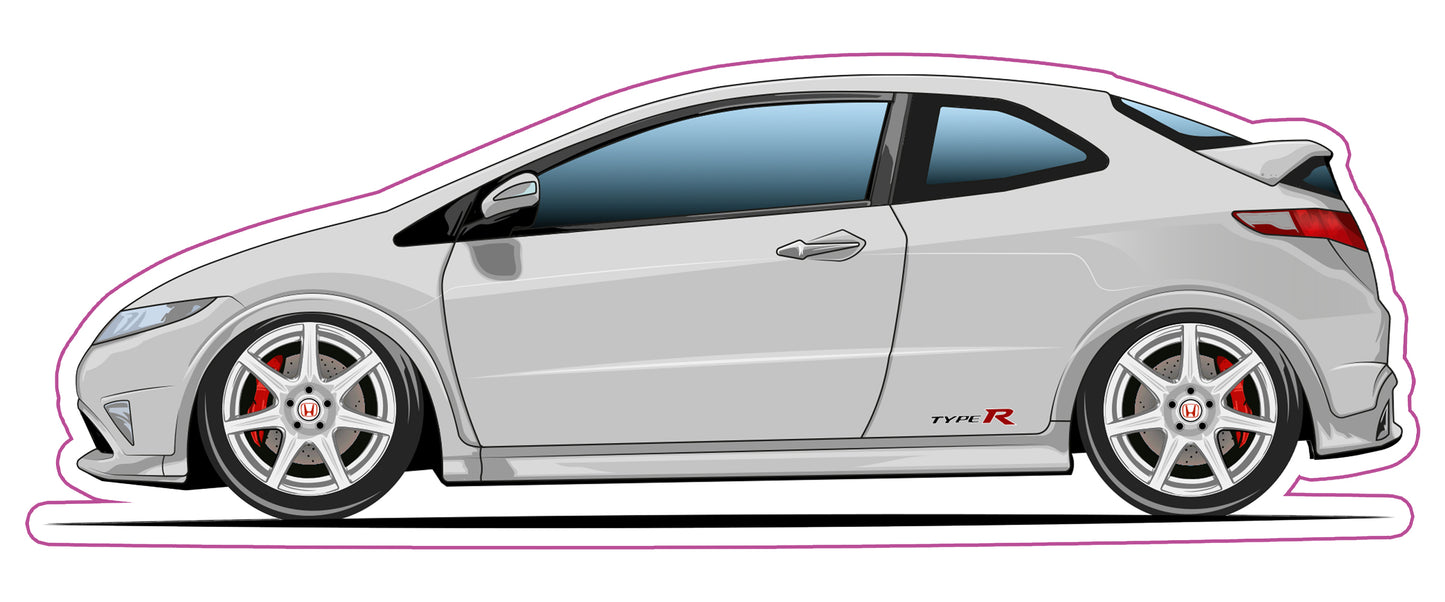 Stickers /  Honda Civic Type R FN2 2007