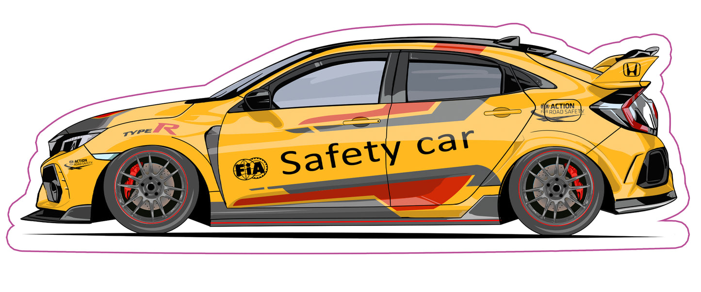 Stickers / Honda Type R FK8 2017