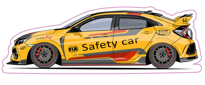 Stickers / Honda Type R FK8 2017