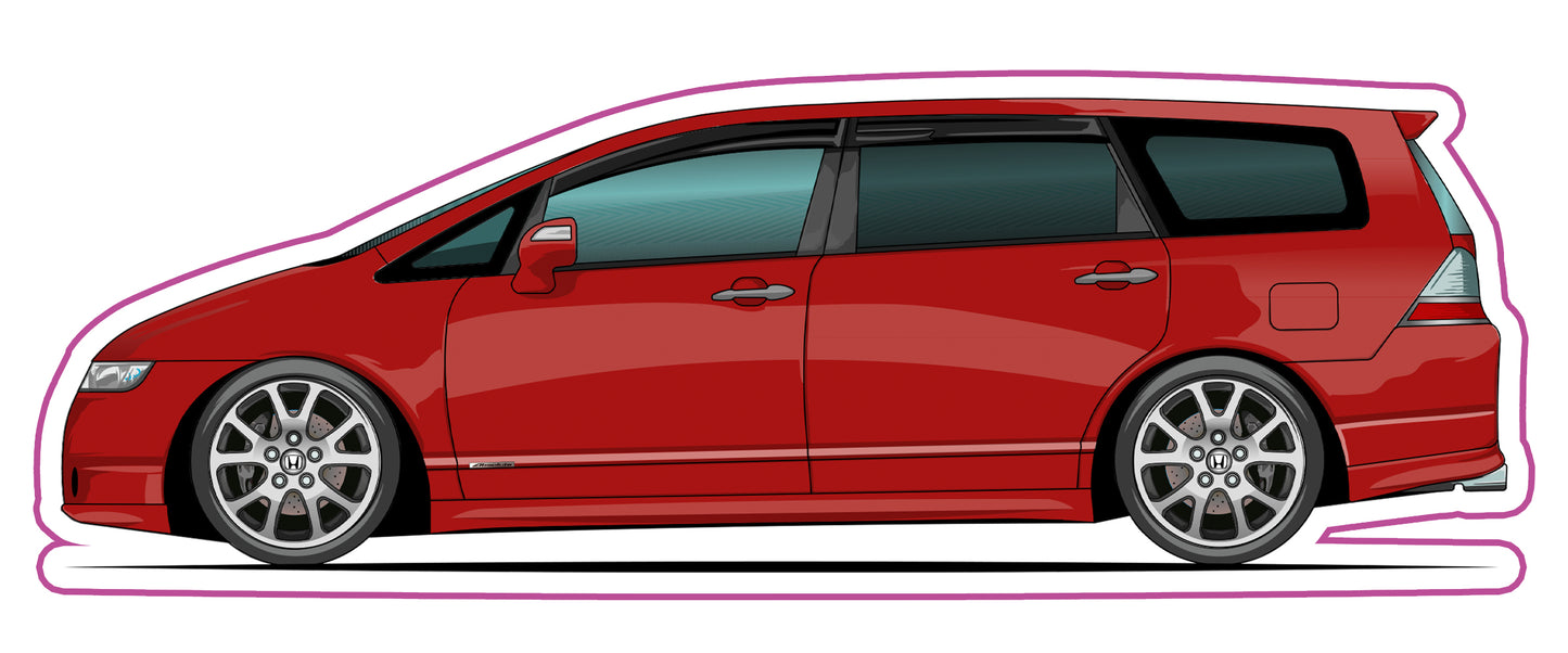 Stickers / Honda odyssey 2007