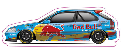 Stickers / Honda Civic Gen6 1995