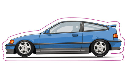 Stickers / Honda CRX ED9 EE8 1990
