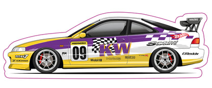 Stickers / Honda Integra typeR DC2 1995
