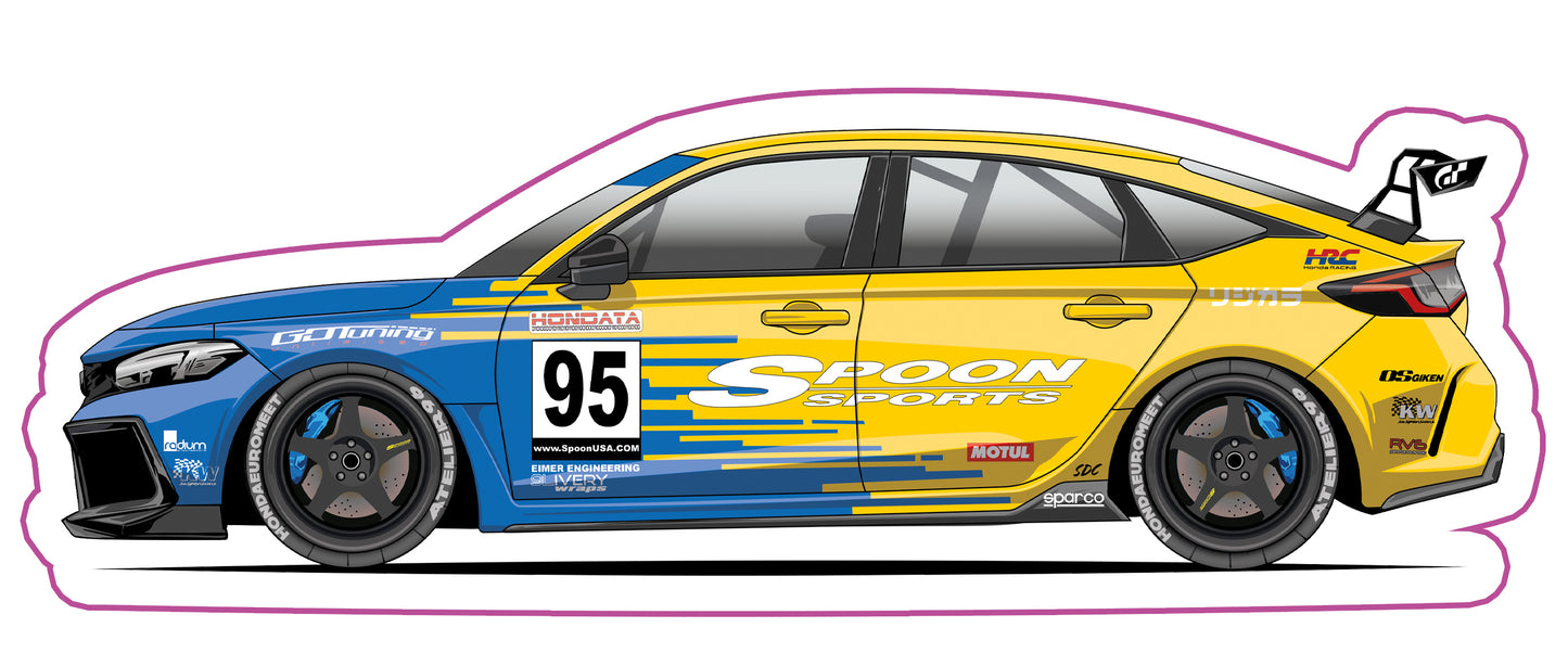 Stickers / Honda Civic Type R FL5 2022