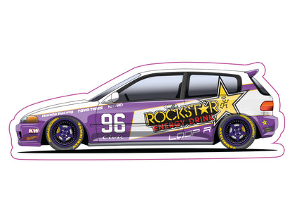 Stickers / Honda Civic Gen5 1992