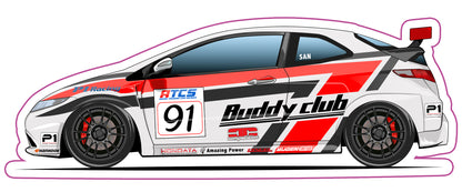 Stickers /  Honda Civic Type R FN2 2007