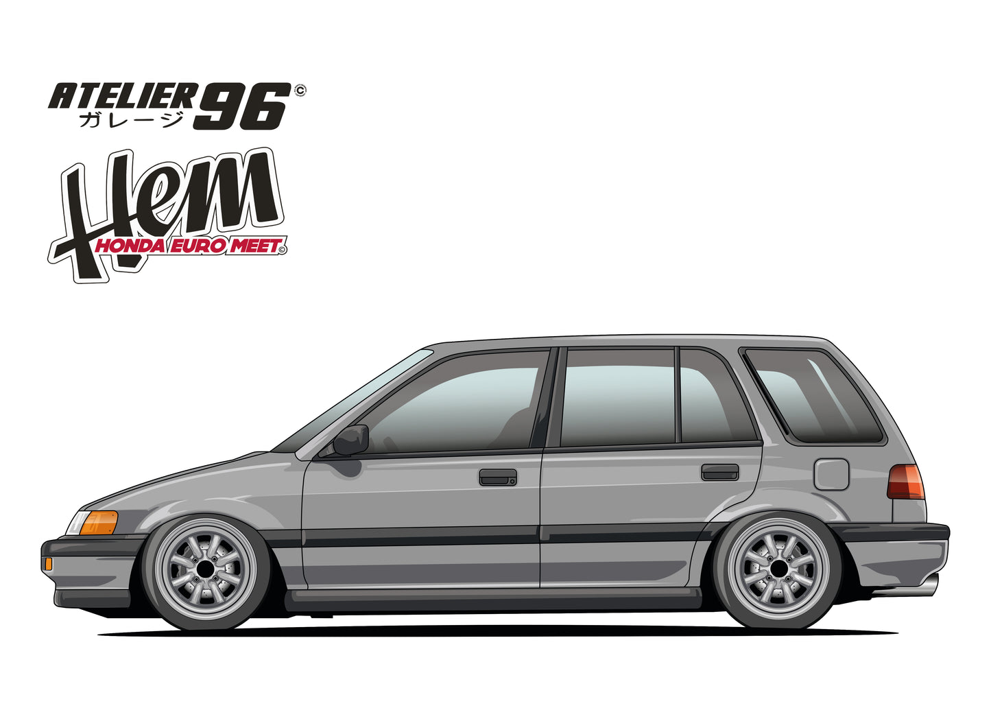 Affiches / Honda Shuttle 1990