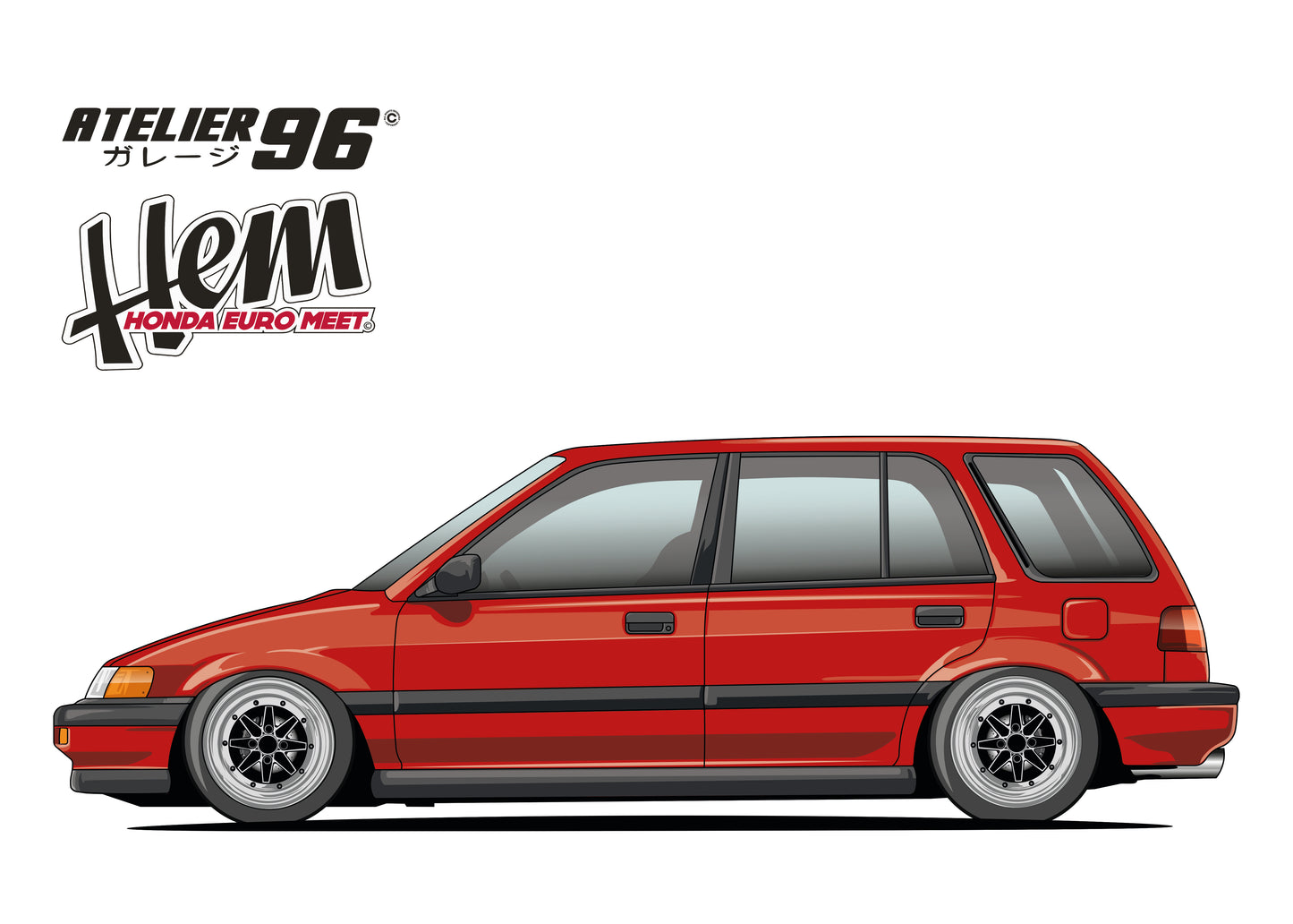 Affiches / Honda Shuttle 1990