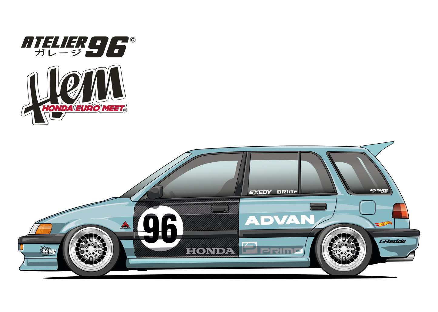 Affiches / Honda Shuttle 1990