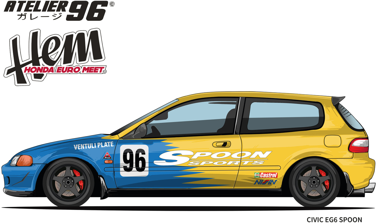 Affiches / Honda Civic 5G